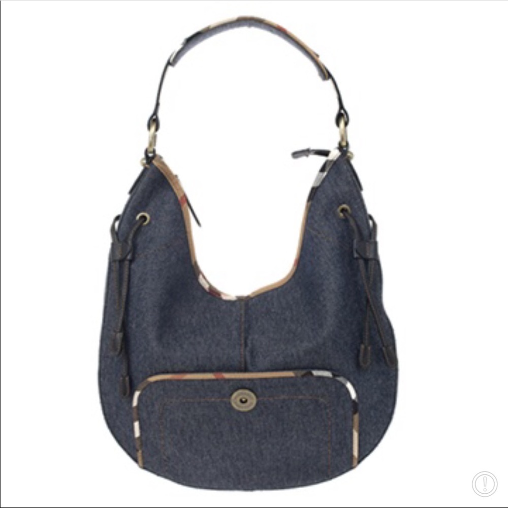 Authentic Denim Vintage Burberry Handbag